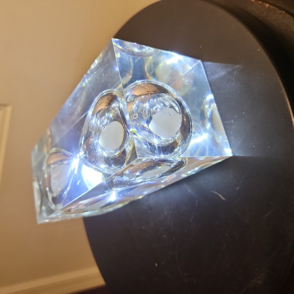 Vintage Lucite Hour Glass Timer Paperweight 6" - Picture 10 of 12